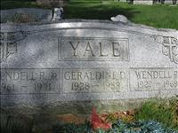 Yale, Wendell R., Jr., Geraldine D. and Wendell R